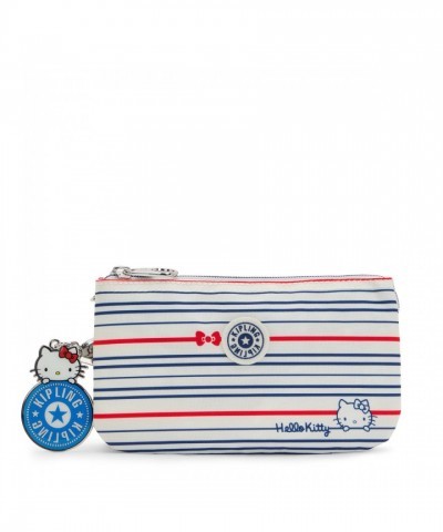 Hello Kitty x Kipling Classic Stripes Women's Zipper Pouch