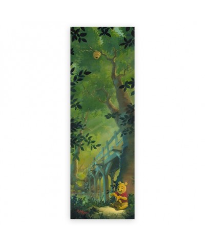 Winnie the Pooh Hungry for Hunny Limited Edition Canvas Print by Rob Kaz