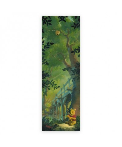 Winnie the Pooh Hungry for Hunny Limited Edition Canvas Print by Rob Kaz