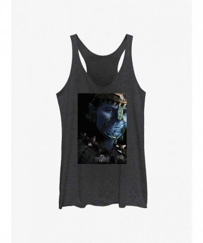 Marvel Girls' Black Panther Attuma Tank Top - Black