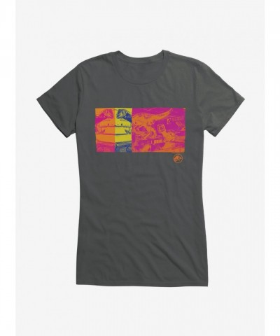 Jurassic Park Velociraptor Adventure Girls Junior T-Shirt