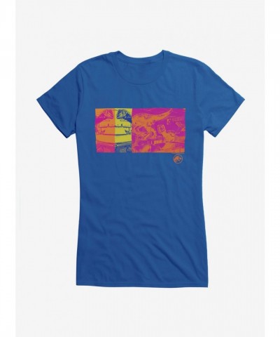 Jurassic Park Velociraptor Adventure Girls Junior T-Shirt