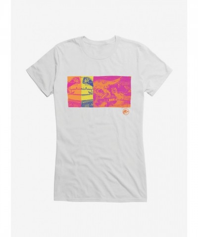 Jurassic Park Velociraptor Adventure Girls Junior T-Shirt
