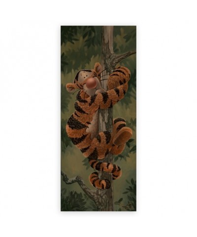 Tigger Don't Look Down Giclée Canvas Art by Jared Franco - Limited Edition of 1,500