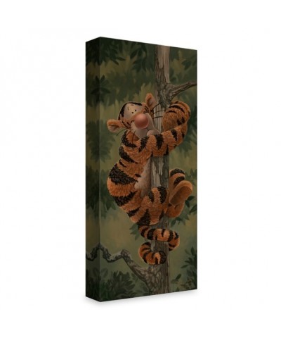 Tigger Don't Look Down Giclée Canvas Art by Jared Franco - Limited Edition of 1,500